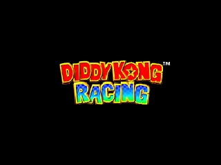 Diddy Kong Racing title screen for Nintendo 64